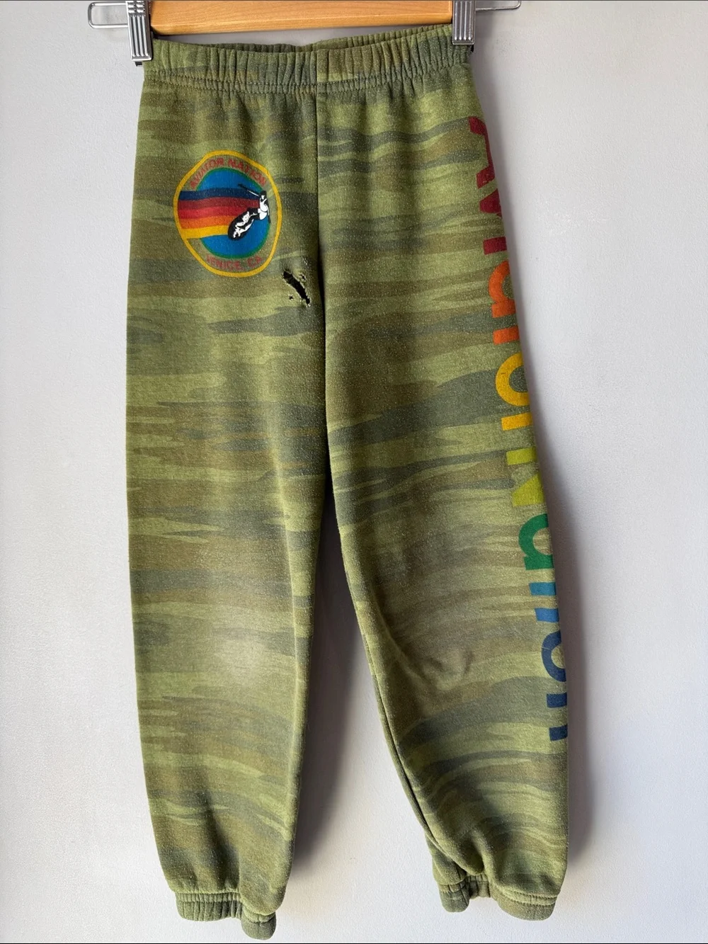 Aviator Nation Camo Kids Size 8